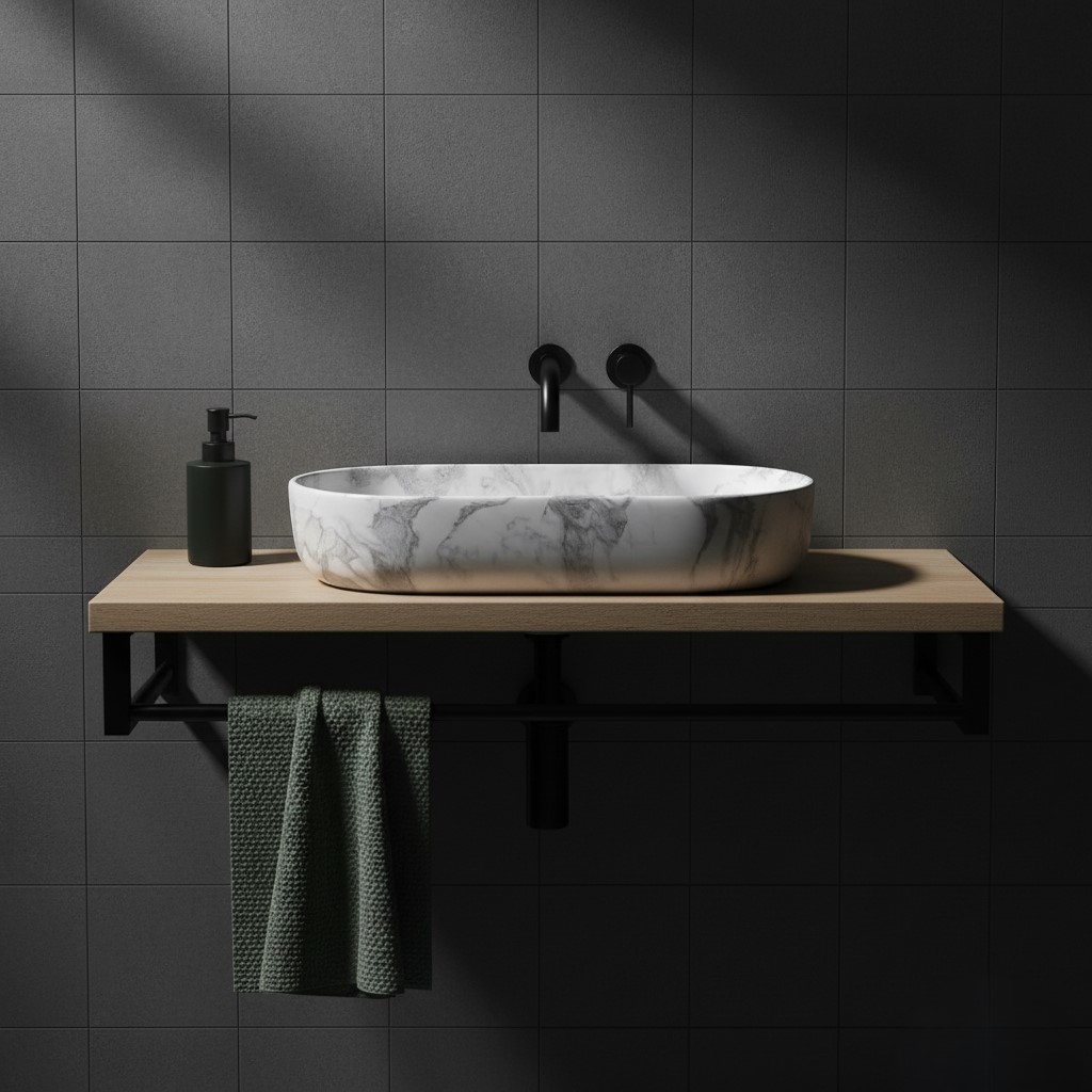 MS-1605 XYLOAN TABLE TOP BASIN MATT (28"X14") - Image 2