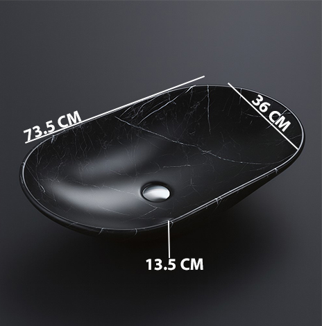 MS-1701 XYLOAN TABLE TOP BASIN MATT (29"X14") - Image 3