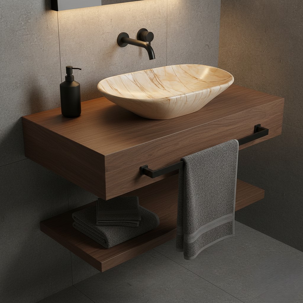 MS-1702 XYLOAN TABLE TOP BASIN GLOSSY (29"X14") - Image 2