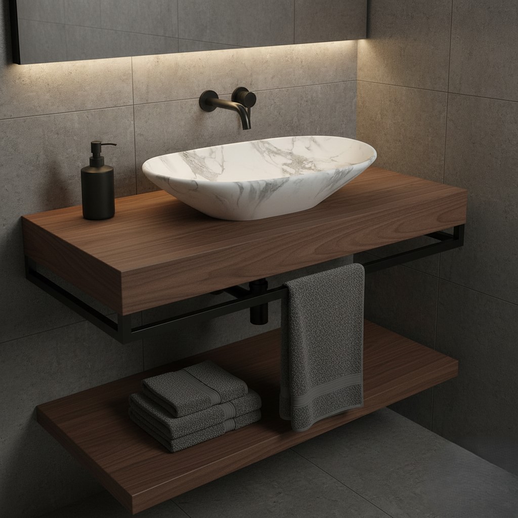 MS-1705 XYLOAN TABLE TOP BASIN MATT (29"X14") - Image 2