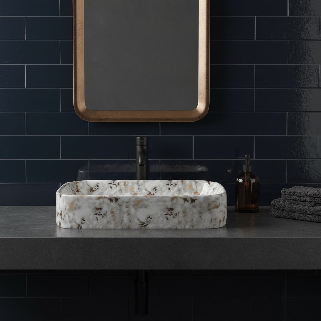 MS-1903 XYLOAN TABLE TOP BASIN MATT (22"X14") - Image 2
