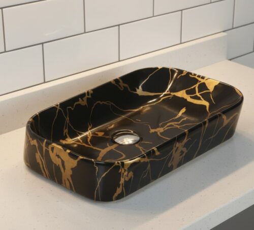 MS-1905 XYLOAN TABLE TOP BASIN GLOSSY (22"X14")