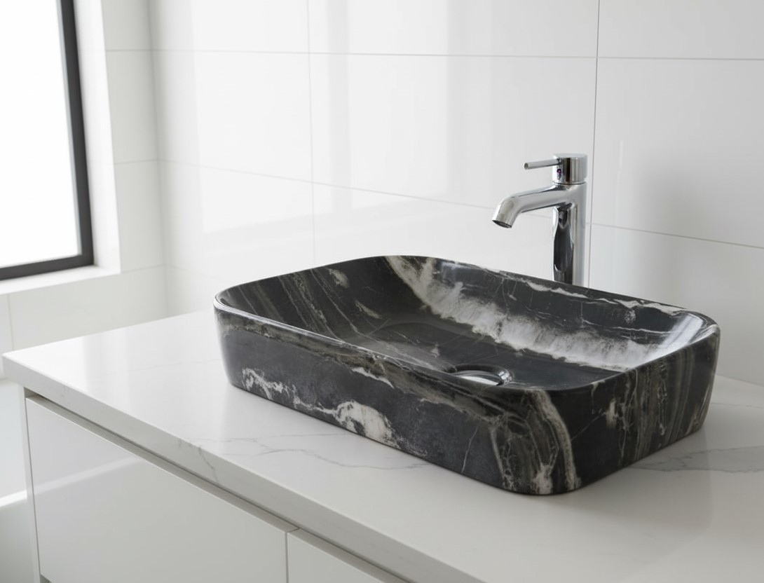 MS-1910 XYLOAN TABLE TOP BASIN GLOSSY (22"X14")