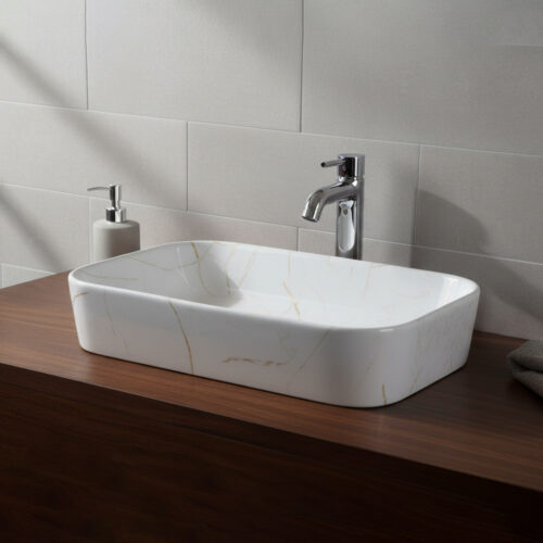 MS-1919 XYLOAN TABLE TOP BASIN GLOSSY (22"X14")