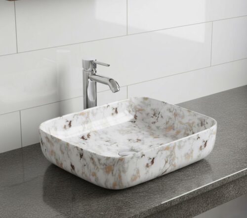 MS-2002 XYLOAN TABLE TOP BASIN GLOSSY (20"X16")