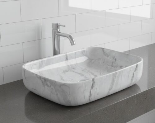 MS-2007 XYLOAN TABLE TOP BASIN GLOSSY (20"X16")