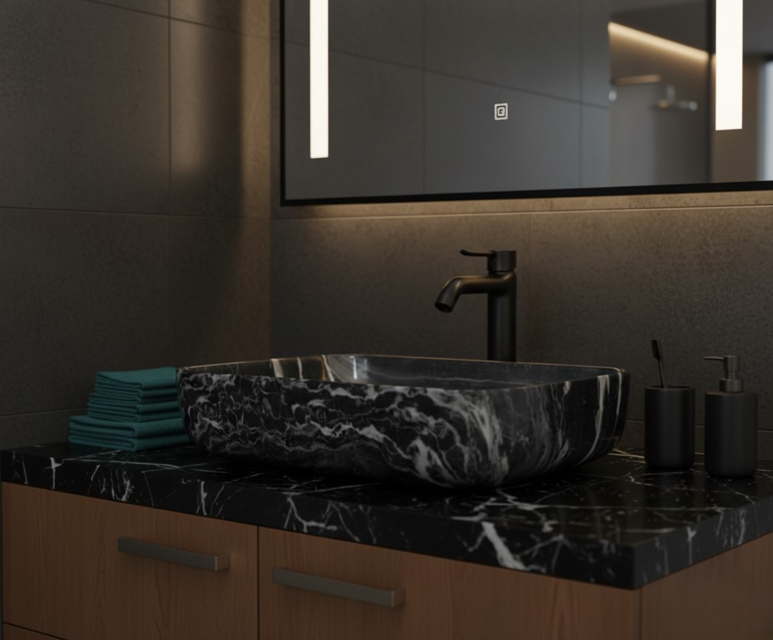 MS-2010 XYLOAN TABLE TOP BASIN (20"X16") - Image 2