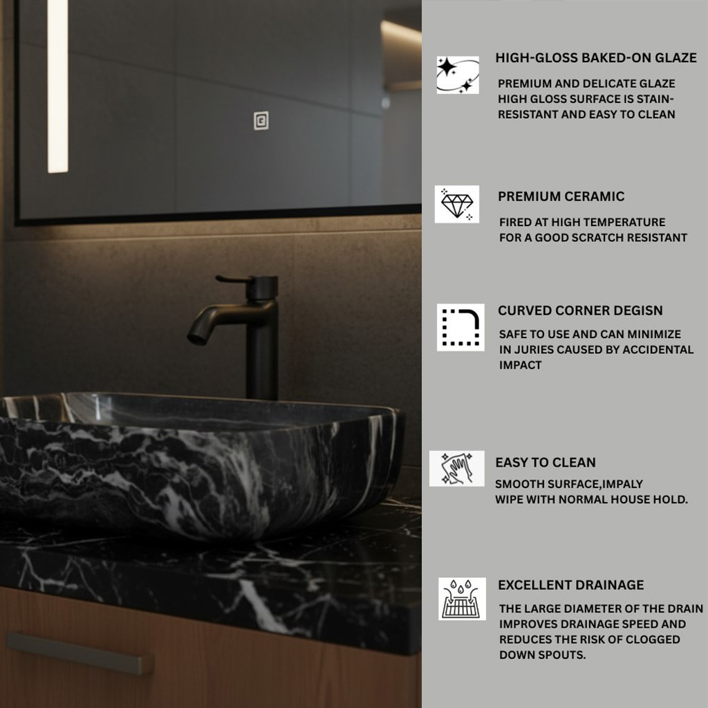 MS-2010 XYLOAN TABLE TOP BASIN (20"X16") - Image 4