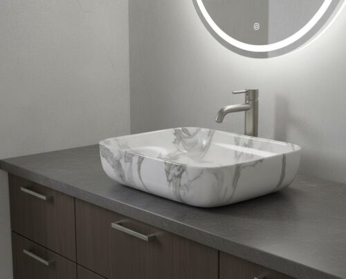 MS-2013 XYLOAN TABLE TOP BASIN GLOSSY (20"X16")