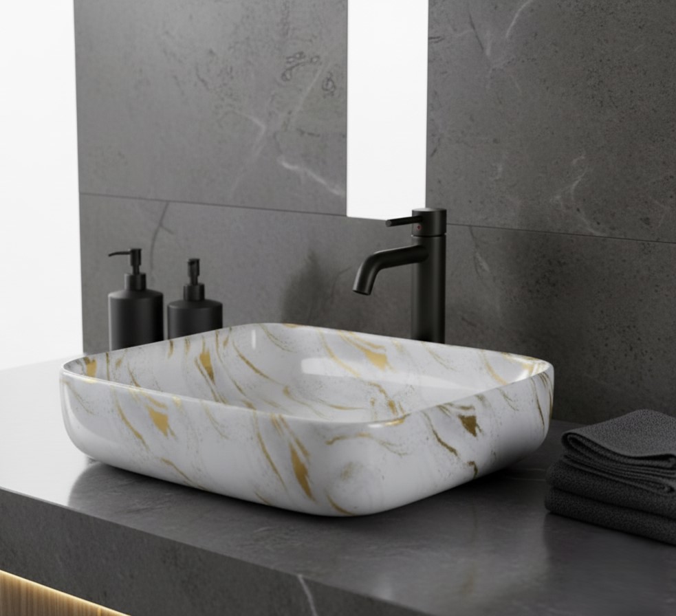 MS-2015 XYLOAN TABLE TOP BASIN MATT (20"X16") - Image 2