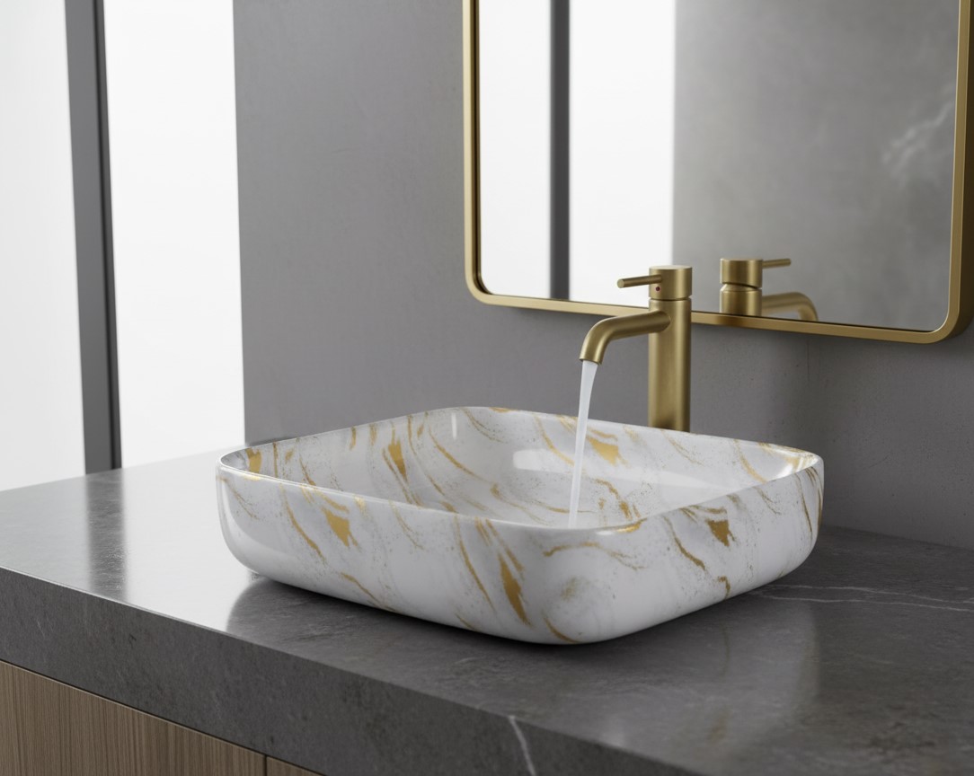 MS-2015 XYLOAN TABLE TOP BASIN MATT (20"X16")