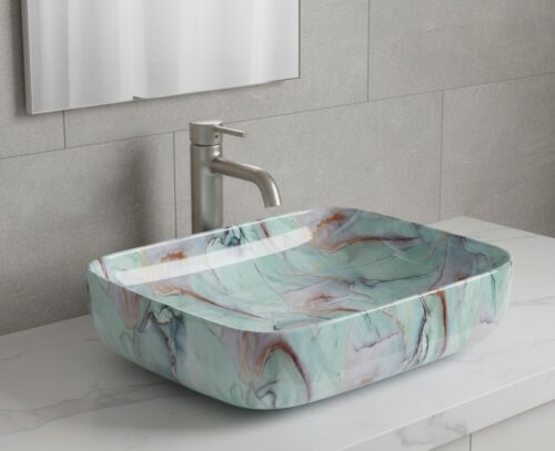 MS-2017 XYLOAN TABLE TOP BASIN GLOSSY (20"X16")