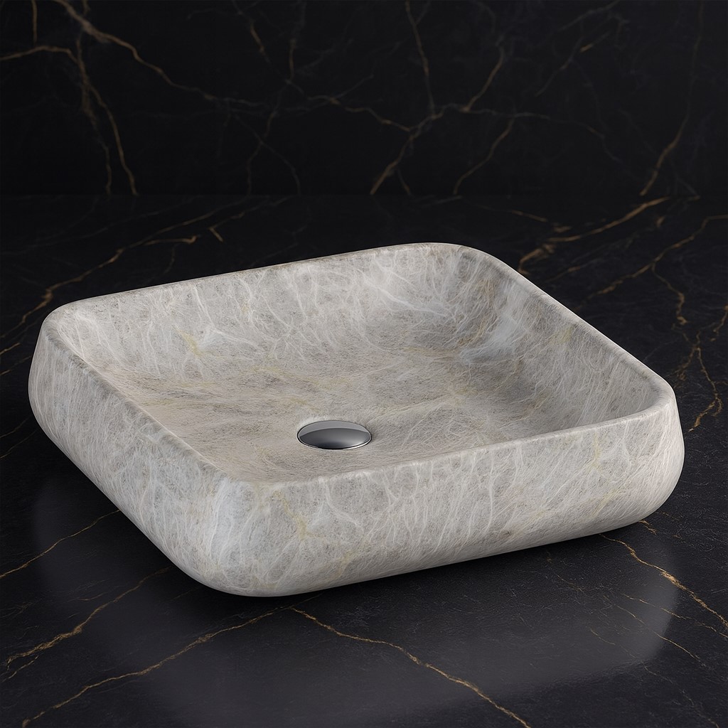 MS-2020 XYLOAN TABLE TOP BASIN GLOSSY (20"X16")