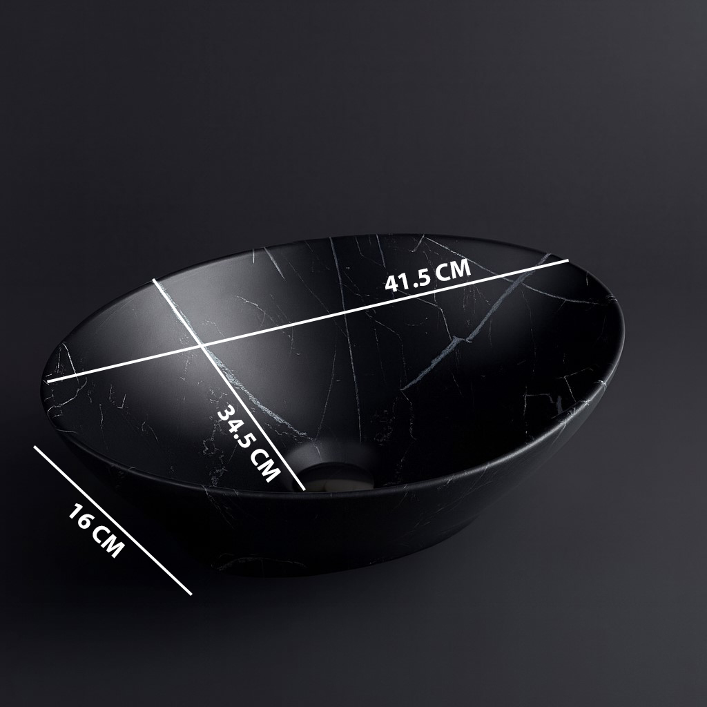MS-206 XYLOAN TABLE TOP BASIN MATT (16"X14") - Image 3