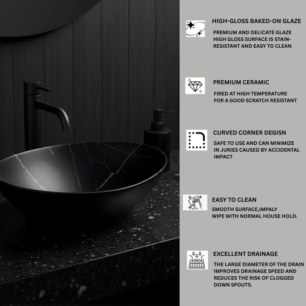 MS-206 XYLOAN TABLE TOP BASIN MATT (16"X14") - Image 4