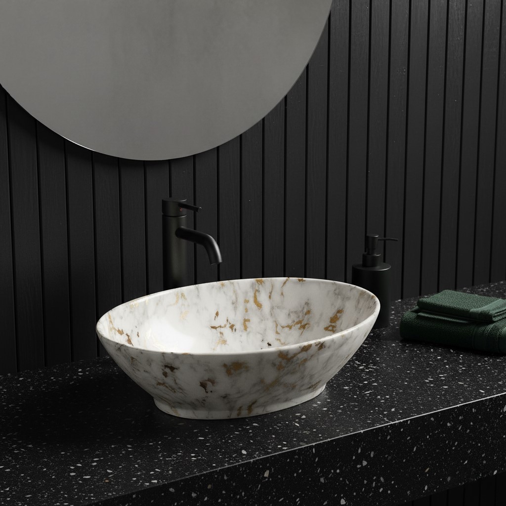 MS-209 XYLOAN TABLE TOP BASIN MATT (16"X14") - Image 2