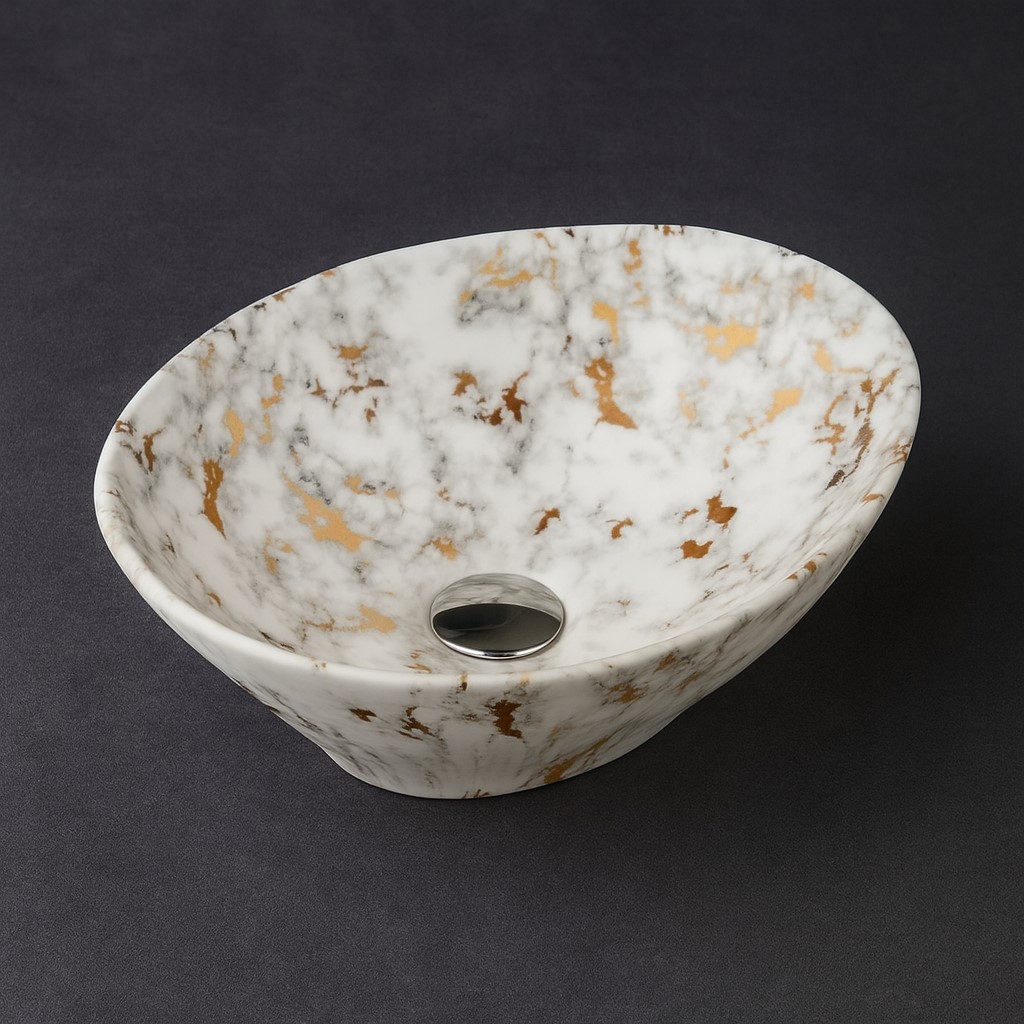 MS-210 XYLOAN TABLE TOP BASIN GLOSSY (16"X14")