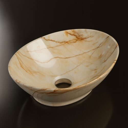 MS-211 XYLOAN TABLE TOP BASIN GLOSSY (16"X14")
