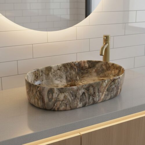 MS-2209 XYLOAN TABLE TOP BASIN GLOSSY (22"X14")