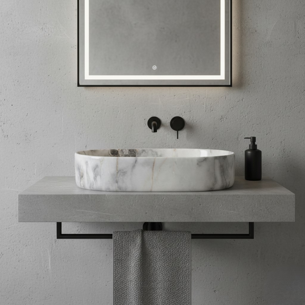MS-2211 XYLOAN TABLE TOP BASIN GLOSSY (22"X14") - Image 2
