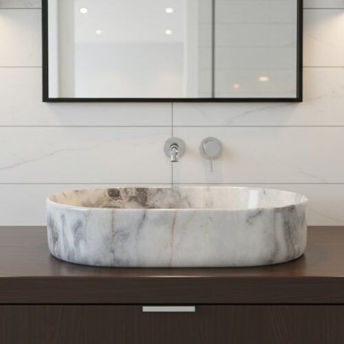 MS-2211 XYLOAN TABLE TOP BASIN GLOSSY (22"X14")