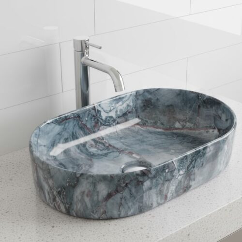 MS-2214 XYLOAN TABLE TOP BASIN GLOSSY (22"X14")