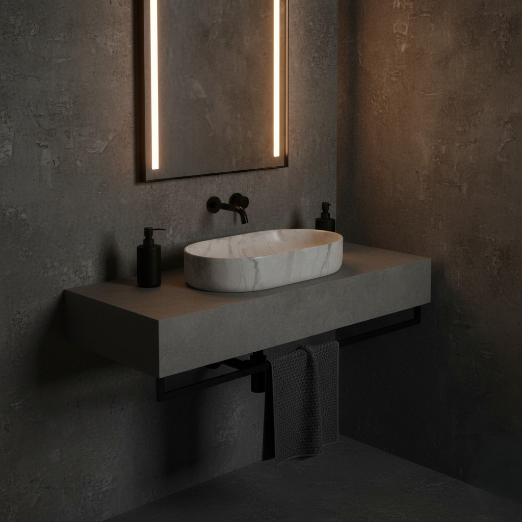 MS-2218 XYLOAN TABLE TOP BASIN GLOSSY (22"X14") - Image 2