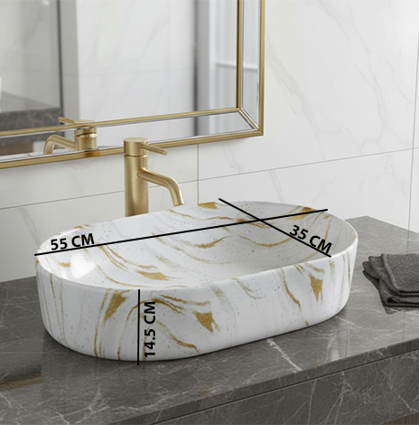 MS-2220 XYLOAN TABLE TOP BASIN MATT (22"X14") - Image 3