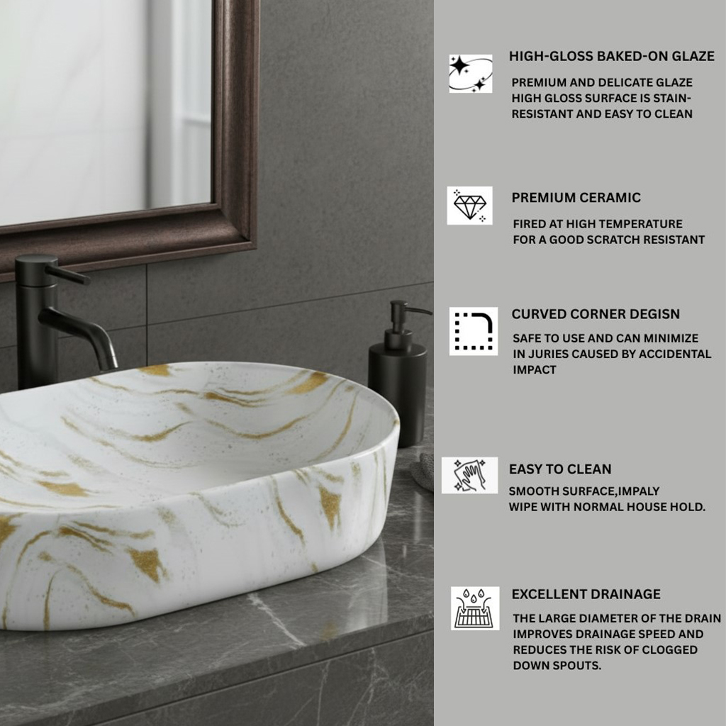 MS-2220 XYLOAN TABLE TOP BASIN MATT (22"X14") - Image 4