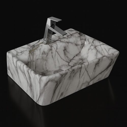 MS-2308 XYLOAN WALL MOUNTED BASIN GLOSSY (18"X14")