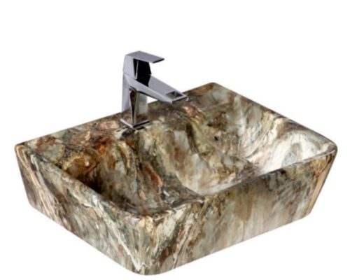 MS-2309 XYLOAN WALL MOUNTED BASIN GLOSSY (18"X14")