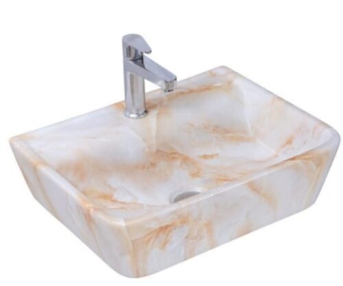 MS-2313 XYLOAN WALL MOUNTED BASIN GLOSSY (18"X14")