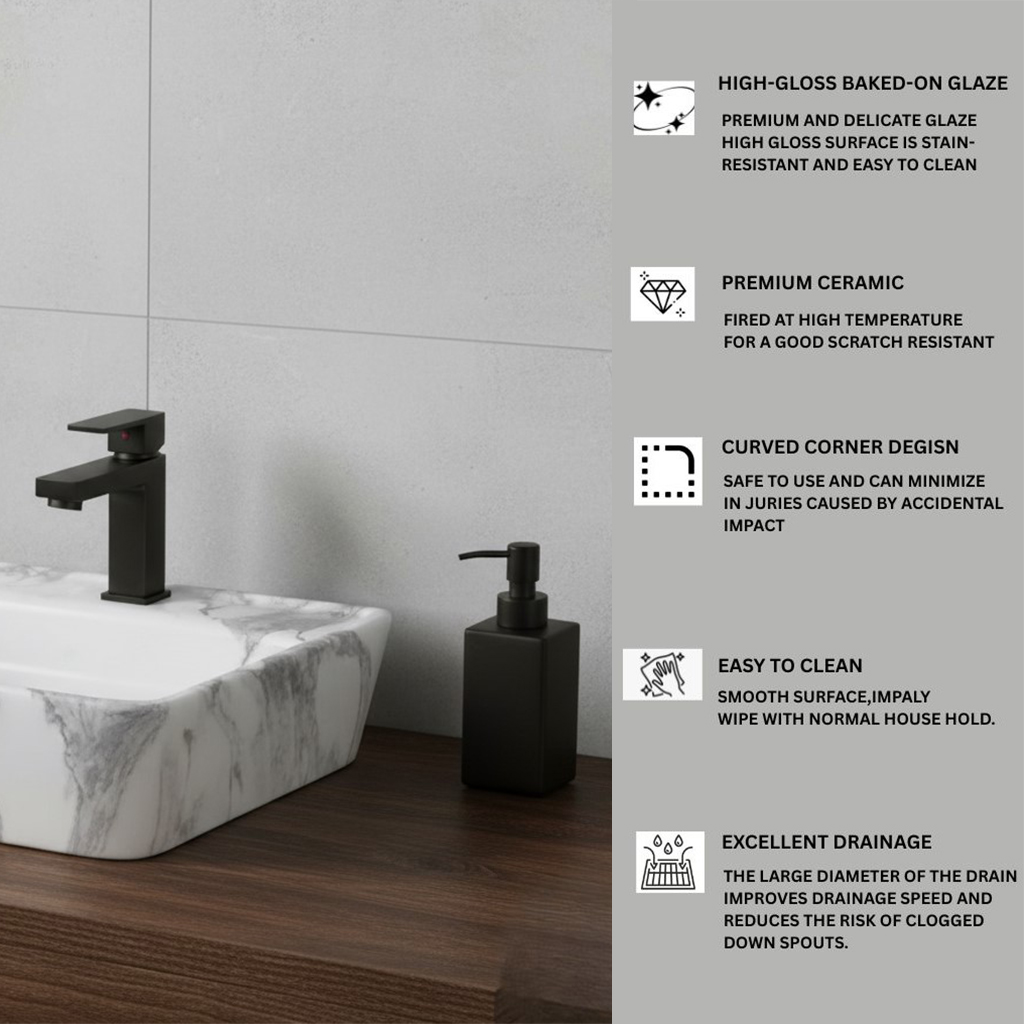 MS-2315 XYLOAN WALL MOUNTED BASIN MATT (18"X14") - Image 4