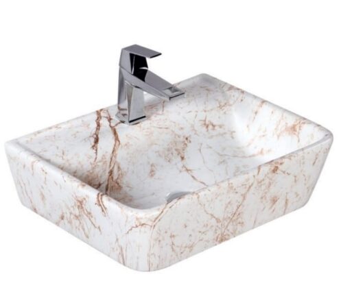 MS-2316 XYLOAN WALL MOUNTED BASIN GLOSSY (18"X14")