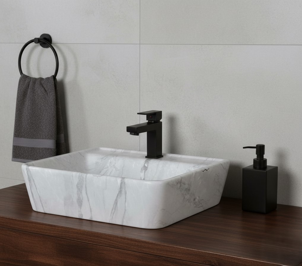 MS-2318 XYLOAN WALL MOUNTED BASIN GLOSSY (18"X14") - Image 2