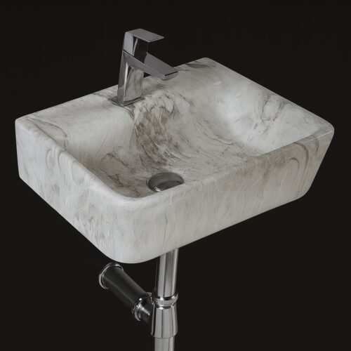 MS-2319 XYLOAN WALL MOUNTED BASIN GLOSSY (18"X14")