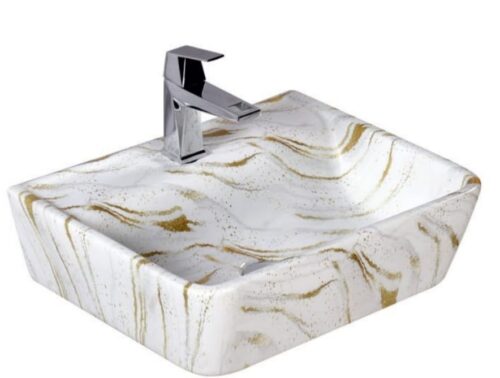 MS-2321 XYLOAN WALL MOUNTED BASIN GLOSSY (18"X14")