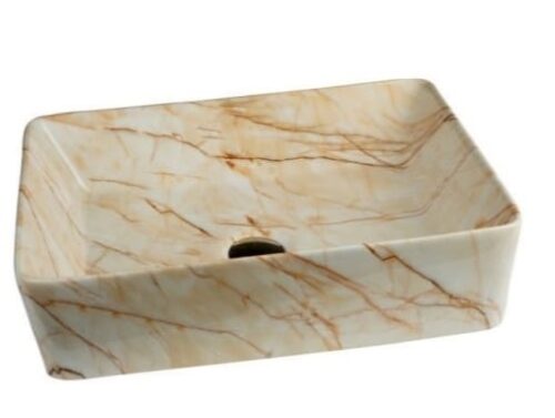MS-2404 XYLOAN TABLE TOP BASIN GLOSSY (22"X14")