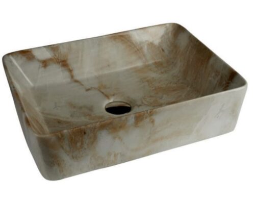 MS-2407 XYLOAN TABLE TOP BASIN GLOSSY (22"X14")