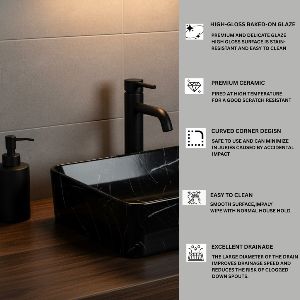 MS-2415 XYLOAN TABLE TOP BASIN MATT (22"X14") - Image 4
