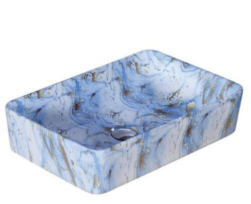 MS-2420 XYLOAN TABLE TOP BASIN GLOSSY (22"X14")