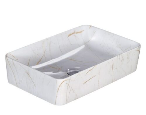 MS-2421 XYLOAN TABLE TOP BASIN GLOSSY (22"X14")