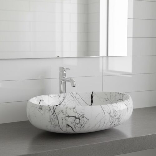 MS-2506 XYLOAN TABLE TOP BASIN GLOSSY (24"X16")
