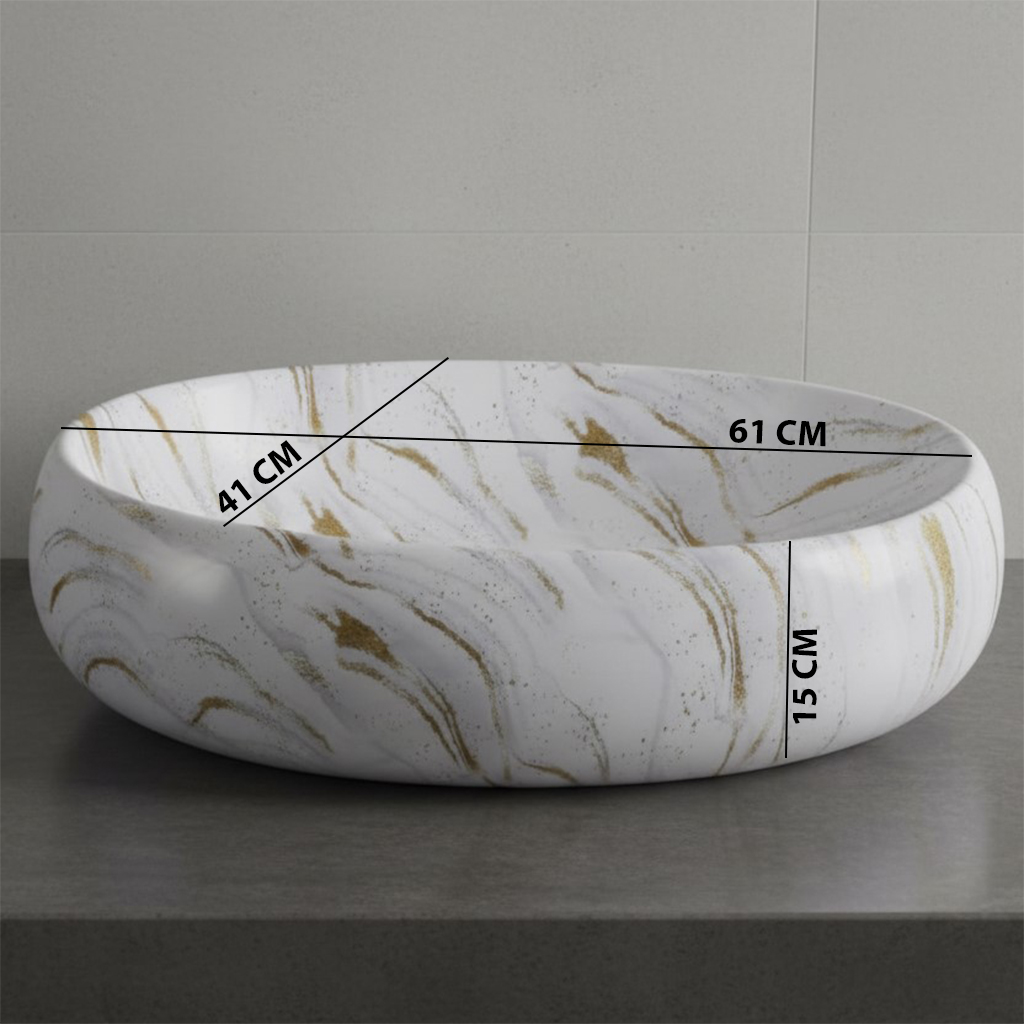 MS-2512 XYLOAN TABLE TOP BASIN MATT (24"X16") - Image 3