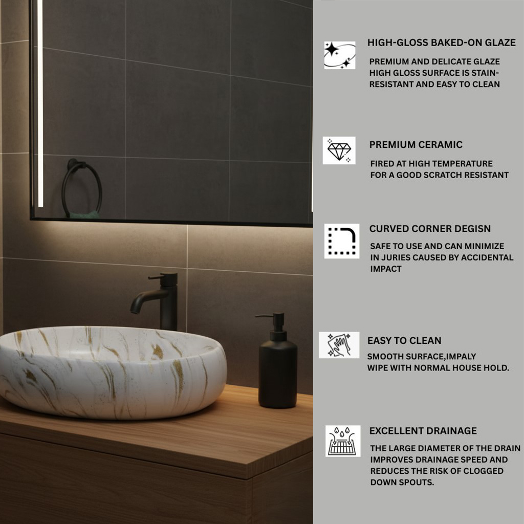 MS-2512 XYLOAN TABLE TOP BASIN MATT (24"X16") - Image 4