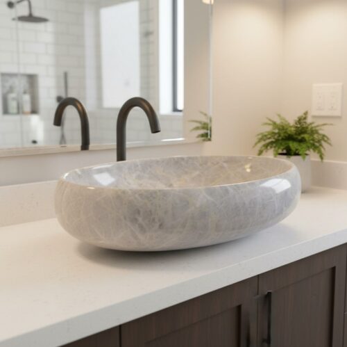 MS-2514 XYLOAN TABLE TOP BASIN GLOSSY (24"X16")