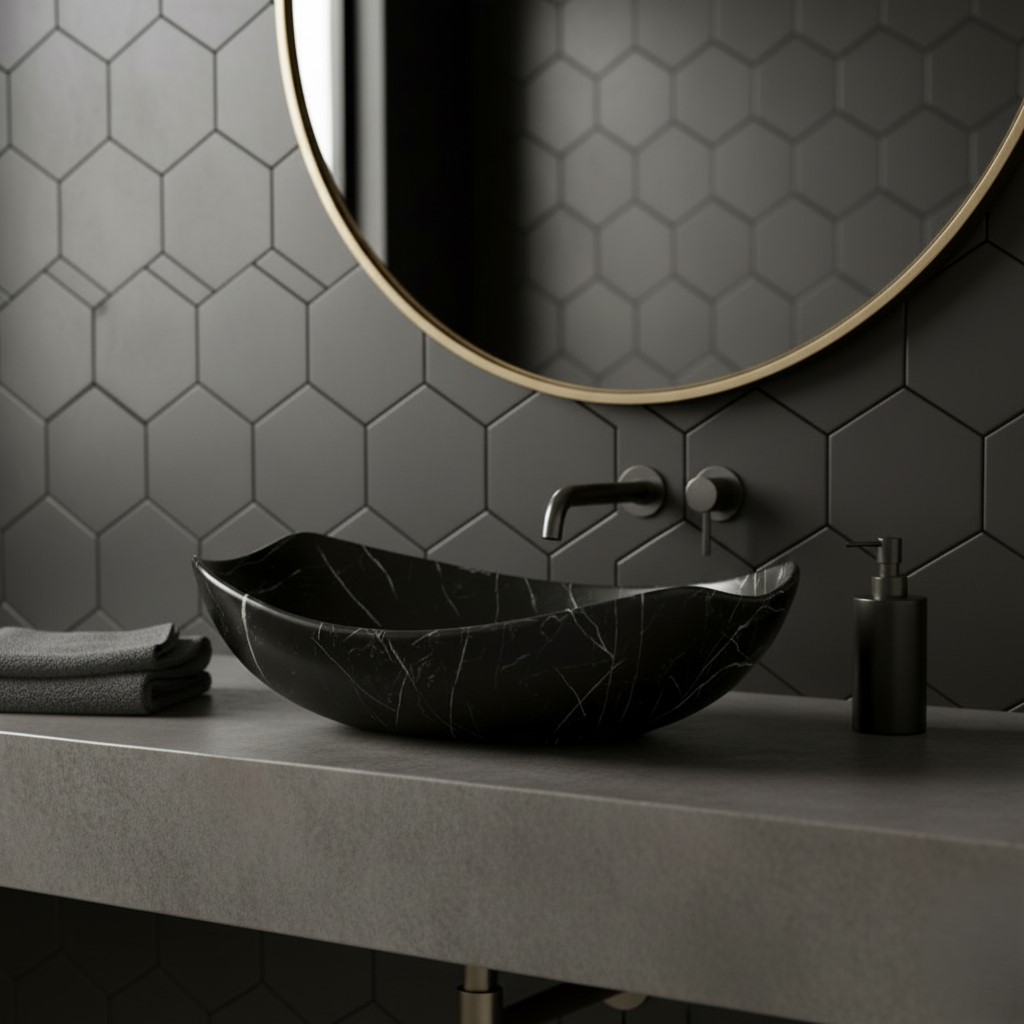 MS-2601 XYLOAN MODERN TABLE TOP BASIN (22"X15") - Image 2