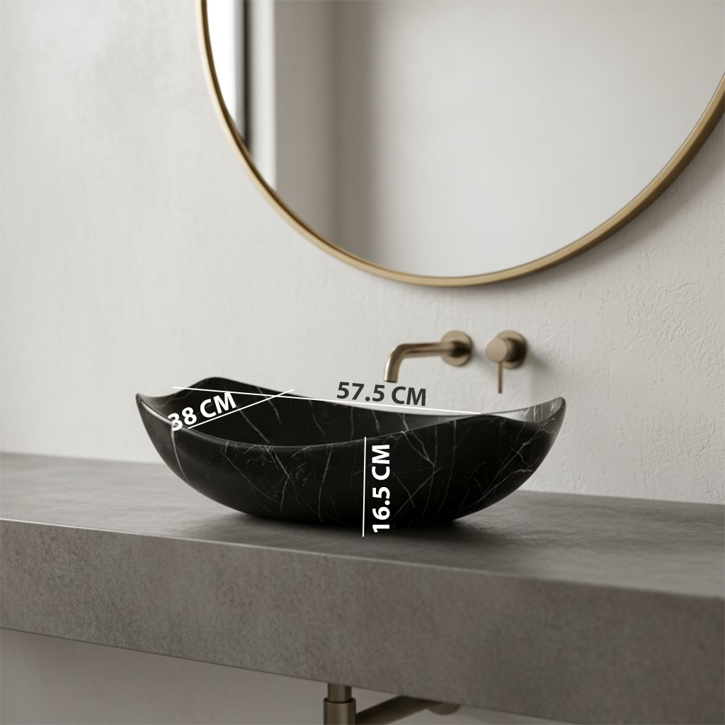 MS-2601 XYLOAN MODERN TABLE TOP BASIN (22"X15") - Image 3