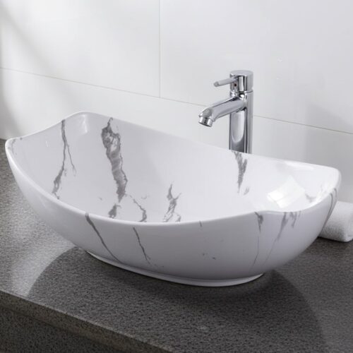 MS-2610 XYLOAN MODERN TABLE TOP BASIN GLOSSY (22"X15")