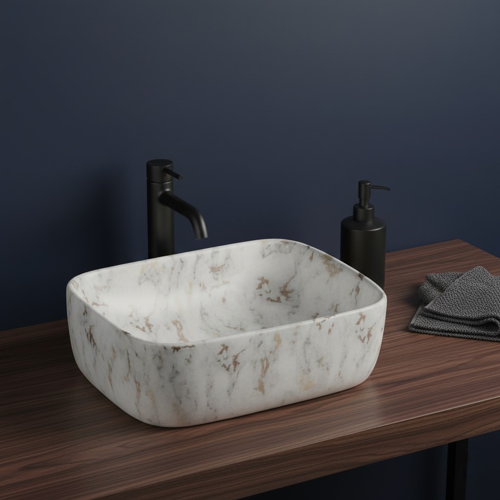 MS-302 XYLOAN TABLE TOP BASIN MATT (16"X12") - Image 2